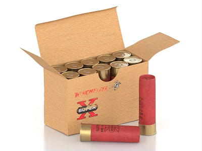 Bullet Ammunition Box Bullet Box armor piercing bullet 3d model