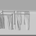 Elegant White Curtains With Modern Drapery Design And Metal Rod For Home Interior