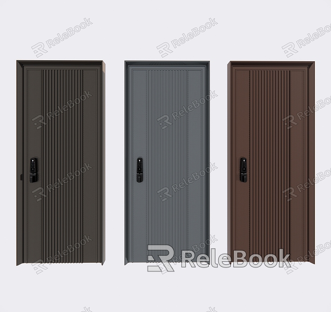 Modern security door security door swing door model