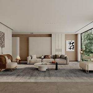 Living room 3d model