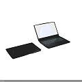 Gaming Laptop With Backlit Keyboard Red Accents On Cover And