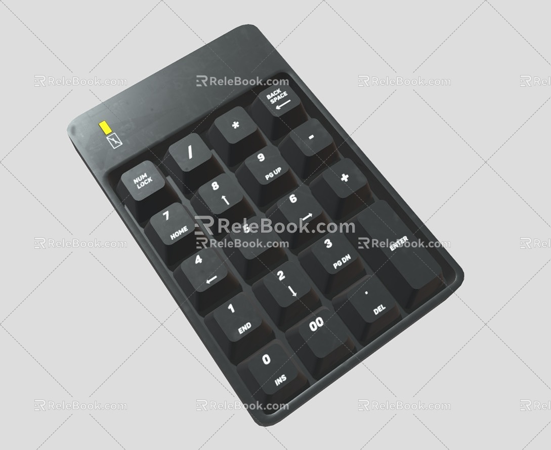 Keyboard keyboard computer peripheral external keyboard 3d model