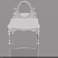 Classic White Hinged Door With Ornate Carvings And Smooth Surface Design
