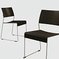 Sleek Modern Black Office Chairs Featuring Ergonomic Design And Metal Frame