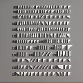 Various Gypsum Cornice Designs Showcasing Different Patterns And Size Options