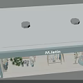 Bright Modern Clothing Store Interior With Display Racks Dresses Sofa And Cozy Rug