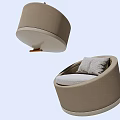 Modern single sofa 3d model