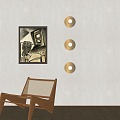 Decorative wall lamp Minimalist wall lamp 3d model