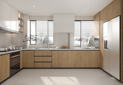 Modern Kitchen 3d model