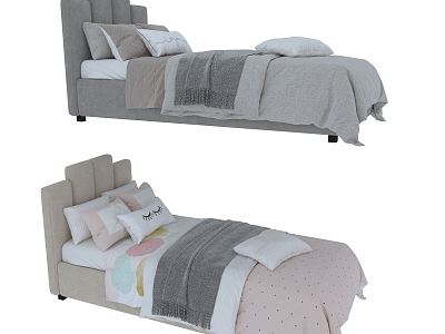 Modern Single Bed model