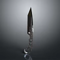 Stylish Kitchen Knife With Decorative Handle And Sharp Blade For Daily Use