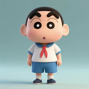 Crayon Shin-chan 3d model
