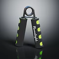 Moonlight Grip Strengthener With Black Green Non Slip Dots And Comfortable Grips