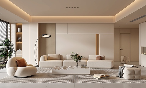 Living room 3d model