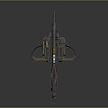 Crossbow Crossbow Crossbow Crossbow Mechanical Crossbow Shift Bow and Arrow Shoot Far Equipment Weapons High-tech Crossbow 3d model