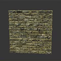Traditional Stone Wall Construction With Irregular Blue Gray Stone Blocks Texture
