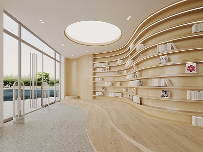 Bookstore 3d model