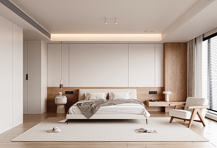 Modern Bedroom 3d model