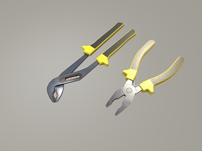 Metal tool pliers model