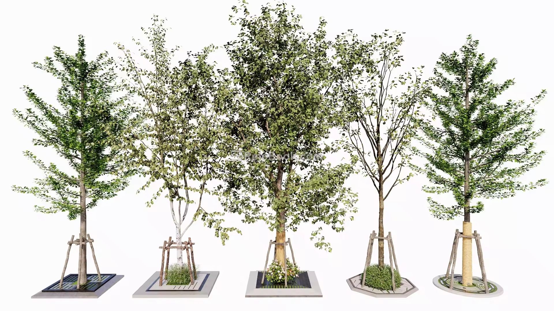 Tree Pond Cover Plate Tree Guard Tree Grate Tree Ware Trees Arbor Street Trees 3d model