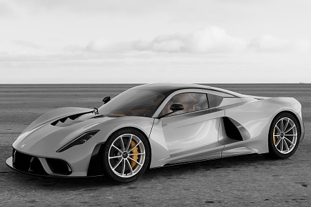 Supercar Honda Venom F5 3d model