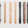 Various Modern Door Handles In Wooden Metal And Gray Designs For Home Use