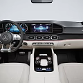 Blue Mercedes AMG SUV Stylish Sporty Exterior With Alloy Wheels And Grille