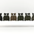 Sculpture Carving Artworks In Diverse Styles And Materials On Display Stand