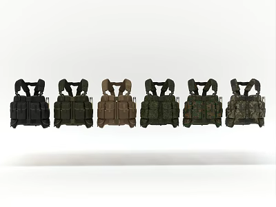 Sculpture Carving Artworks In Diverse Styles And Materials On Display Stand 3d model