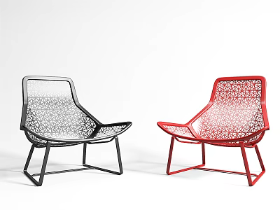 Modern Lounge Chair Single Lounge Chair 3d model