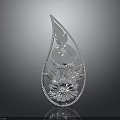 Elegant Silver Brooch With Floral And Leaf Patterns For Clothing Decoration Accessory