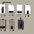 Modern Wall Mounted Water Heaters In Various Styles And Color Choices