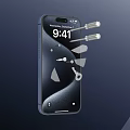 Modern Smartphone With 941 Time Display And Transparent Protective Accessories Design 3d model