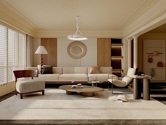 The Silent Living Room 3d model