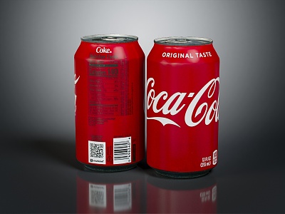 Modern Coca-Cola Beverage model