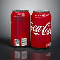 Modern Coca-Cola Beverage 3d model