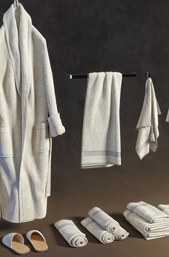 Towel 3d model