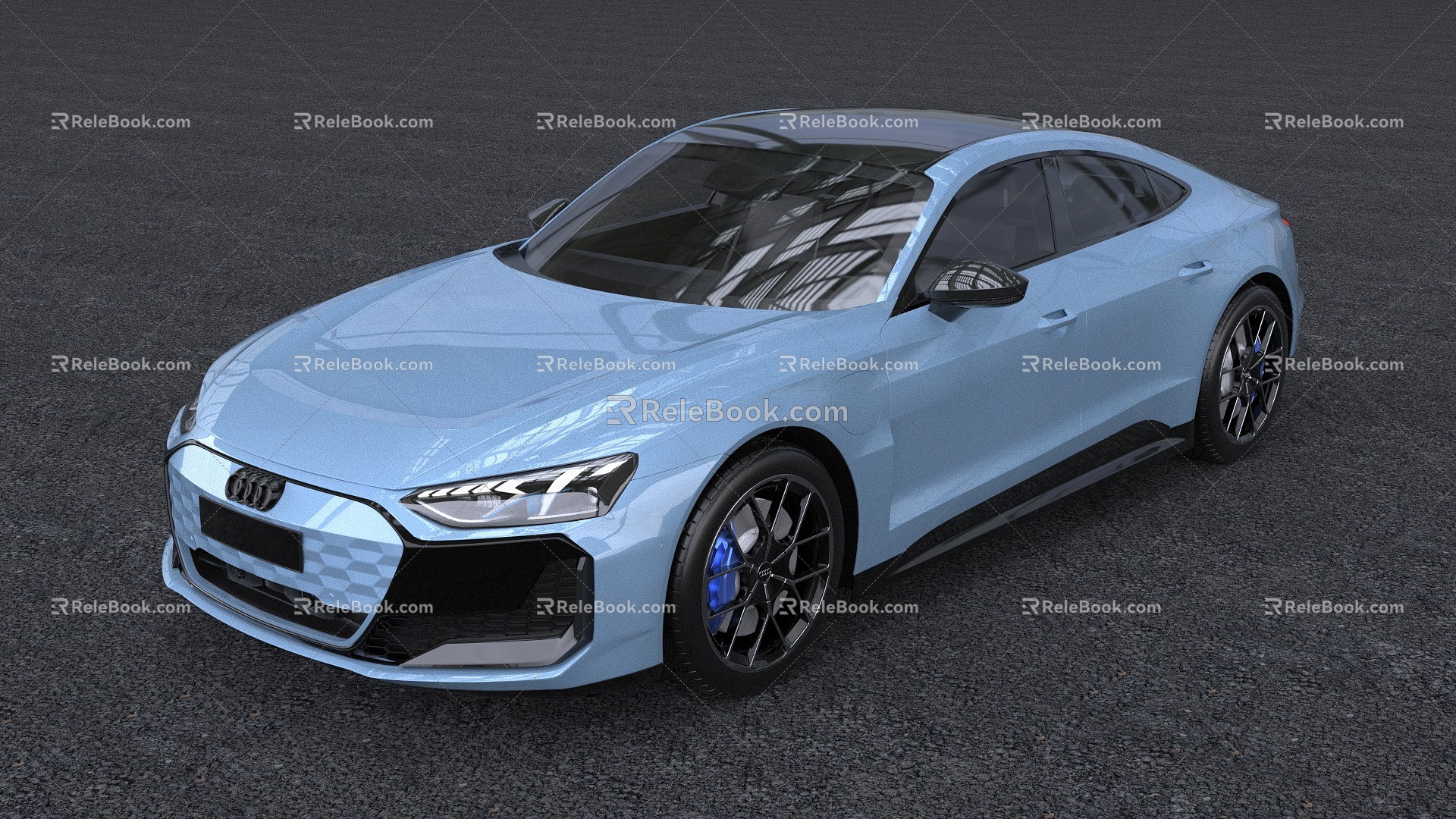 Audi RS etron sports car new energy vehicle electric car 3d model