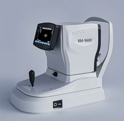 RM-9600 Medical Device With Digital Screen And Control Panel For Eye Examination 3d model