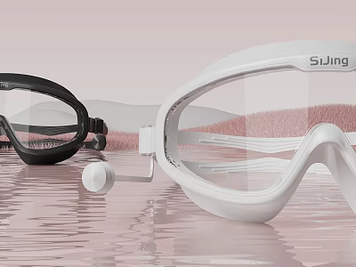 Goggles electrograph 3d model