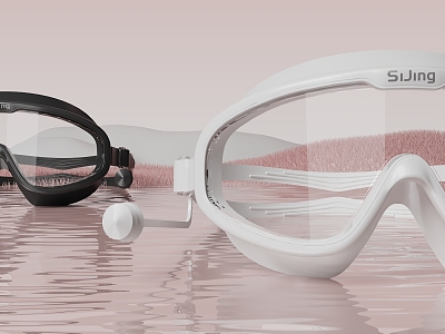 Goggles electrograph 3d model