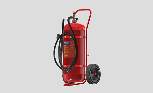 Modern fire extinguisher 3d model