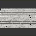 Gray Stacked Precast Concrete Panels For Modern Furniture Construction