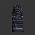 Stylish Striped Polo Shirt With Short Sleeves Classic Collar And Vibrant Patterns