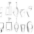 Modern Urinals Collection With Various Designs And Styles On Interior
