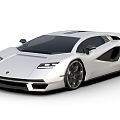 Modern sports car sports car Lamborghini 3d model