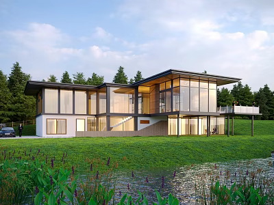 Club Center Outdoor Building Steel Structure Club 3d model