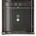 Heavy Duty Steel Security Safe With Combination Lock And Control Panel