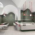 Modern Bakery Dessert Bakery 3d model
