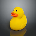 Soft Yellow Rubber Duck Bath Toy For Kids Bathroom Daily Use
